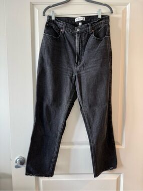 Abercrombie & Fitch Curve Love Black Denim